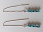 Preview: ohrringe-silber-rhodiniert-blau-schwarz-apatit-turmalin----