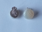 Preview: agate silver clips 16 mm----