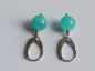 Preview: ohrringe-silber-türkis-amazonit---