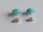 Preview: earrings-silver-amazonite-10 mm---