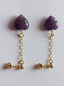 Preview: ohrringe-silber-violett-amethyst-----