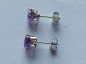 Preview: earrings-silver-amethyst-heart-purple---