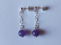 Preview: ohrringe-silber-violett-amethyst