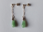 Preview: ohrringe-silber-grün-aventurin