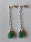 Preview: earrings-sterling silver-green-aventurine