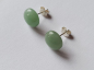 Preview: earrings-sterling silver-green-aventurine---