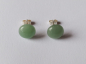 Preview: earrings-sterling silver-green-aventurine