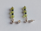 Preview: earrings-silver-green-black-peridot-tourmaline---