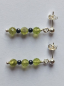 Preview: earrings-silver-green-black-peridot-tourmaline-