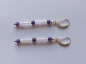 Preview: ohrringe-silber-pink-violett-rosenquarz-amethyst--