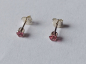 Preview: earrings-pink-tourmaline-silver