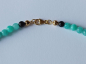 Preview: amazonite-onyx necklace 48 cm-