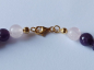 Preview: amethyst-rose quartz necklace--