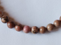Preview: rhodonit-kugelkette 48 cm-