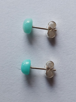 earrings-amazonite-6 mm-silver---
