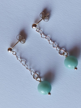 Preview: ohrringe-silber-türkis-amazonit-