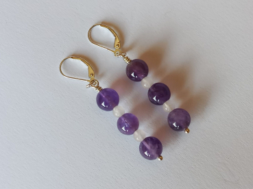 Preview: ohrringe-silber-violett-pink-amethyst-rosenquarz-
