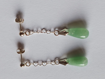 Preview: ohrringe-silber-grün-aventurin---