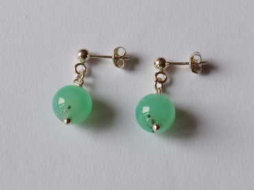 earrings-silver-chrysoprase