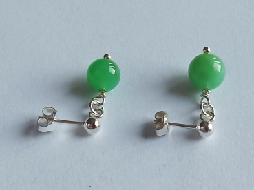 earrings-silver-chrysoprase---