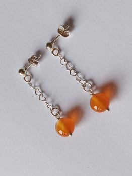 Preview: ohrringe-silber-rot-karneol-