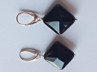 Preview: ohrringe-silber-schwarz-onyx--