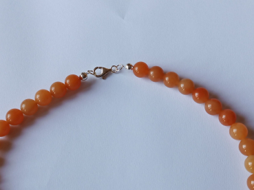 red aventurine necklace 48 cm--