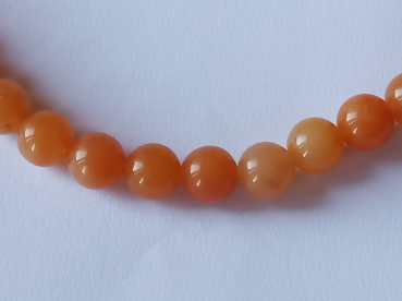 red aventurine necklace 48 cm