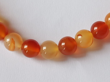 red carnelian necklace 48 cm