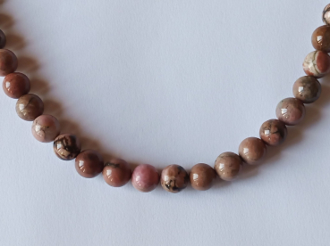 rhodonite-necklace 48 cm