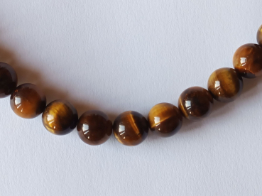 tiger-eye necklace 48 cm