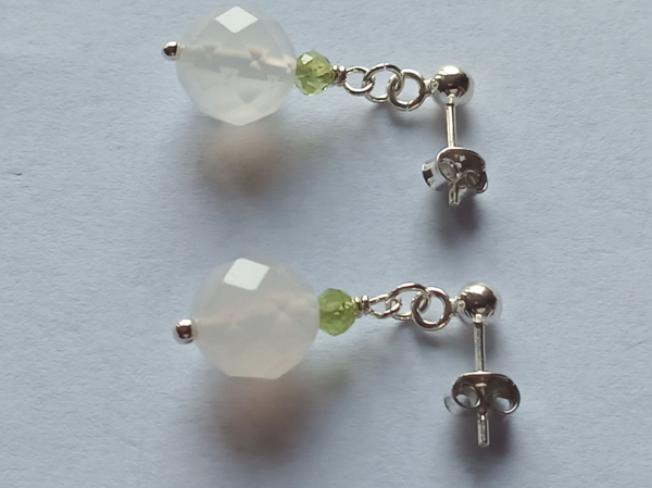 earrings-silver-agate-peridot