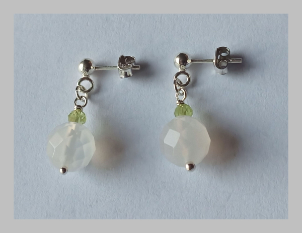 earrings-silver-agate-peridot