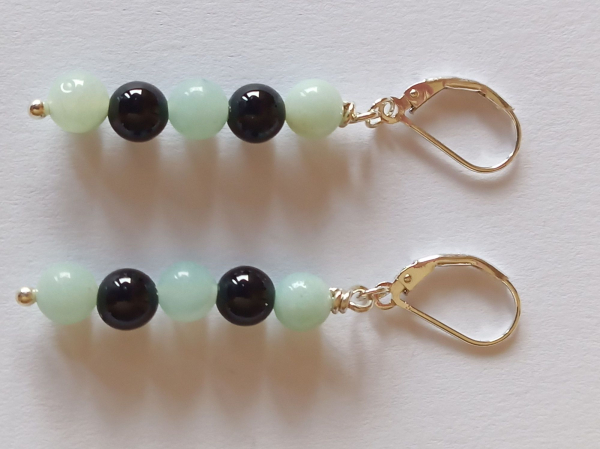 ohrringe-silber-türkis-schwarz-amazonit-onyx--