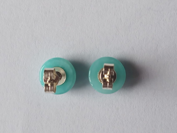 earrings-silver-amazonite-8 mm----