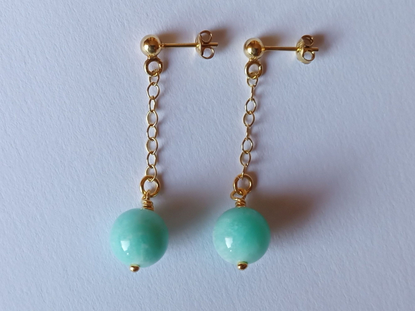 ohrringe-silber-vergoldet-türkis-amazonit