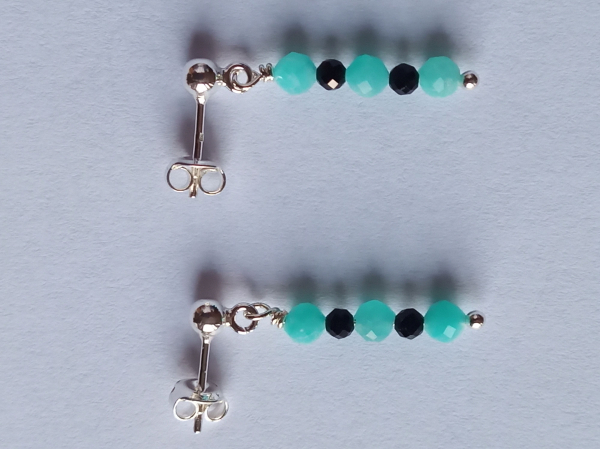 earings-silver-turquoise-black-tourmaline-