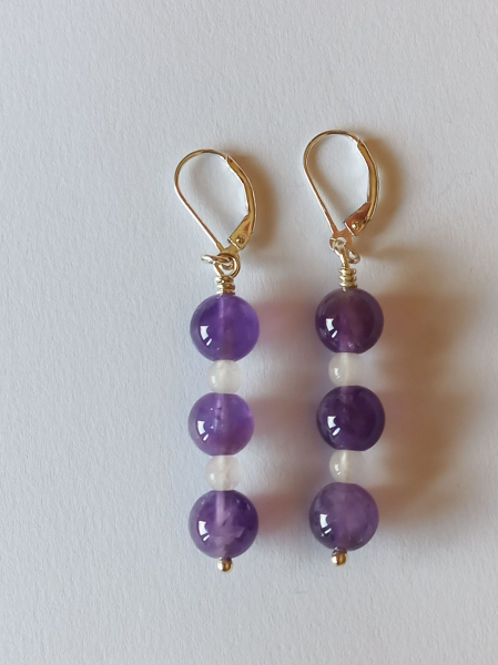 ohrringe-silber-violett-pink-amethyst-rosenquarz