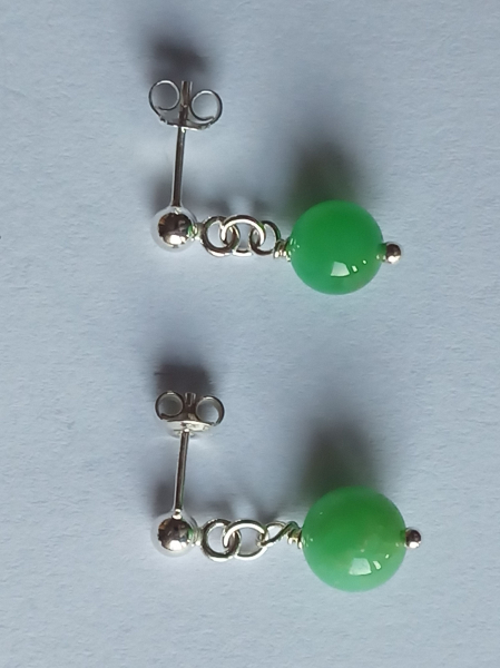 earrings-silver-chrysoprase--