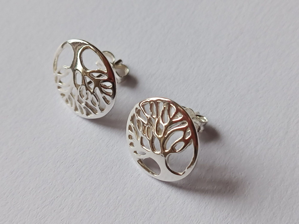 earrings-sterling silver-tree of life-