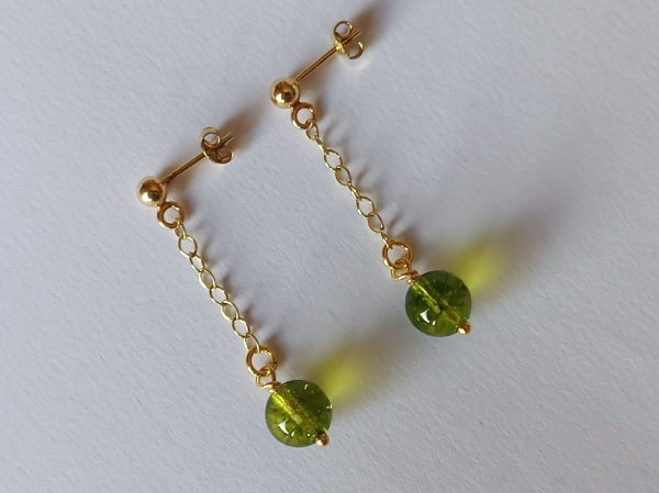 ohrringe-silber-vergoldet-grün-peridot-