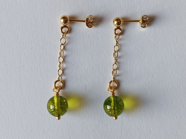 ohrringe-silber-vergoldet-grün-peridot