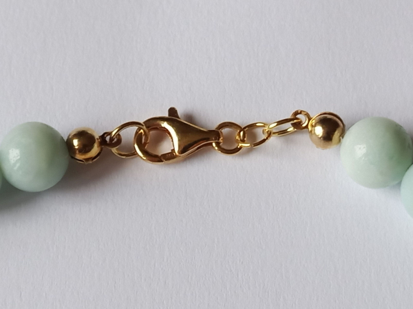 amazonite necklace 48 cm---
