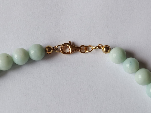 amazonite necklace 48 cm--
