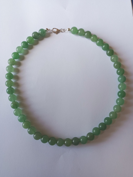 aventurine necklace 48 cm----